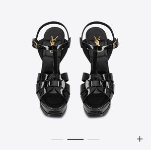 YSL Yves Saint Laurent Black Heels